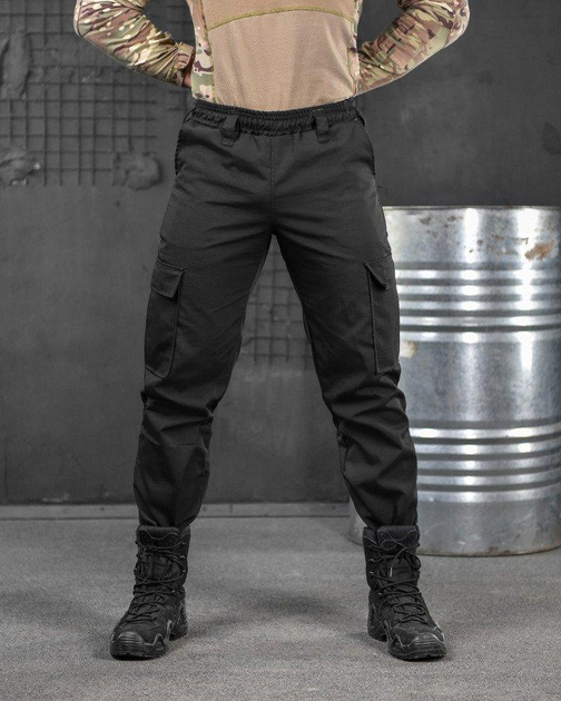 Тактичні чоловічі штани весна/літо XL чорні (85660) - зображення 2