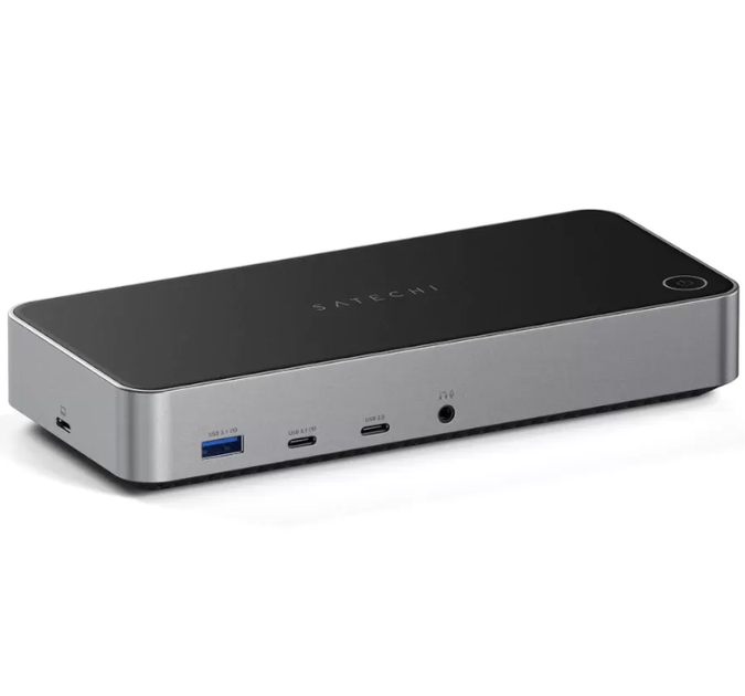 Док-станція Satechi Triple 4K Display Space Gray (ST-D4KTM-EU) - Фото 2 Док-станція Satechi Triple 4K Display Space Gray (ST-D4KTM-EU) - зображення 2