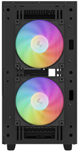 Корпус DeepCool CH360 Black (R-CH360-BKAPE3-G-1) - зображення 4