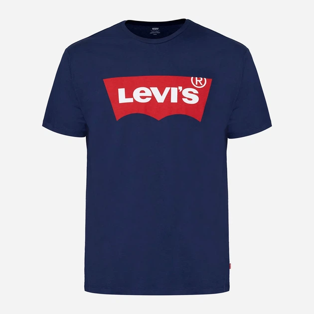 Koszulka męska bawełniana Levi's Graphic Setin Neck 17783-0139 L Granatowa (5415211980891) - obraz 6