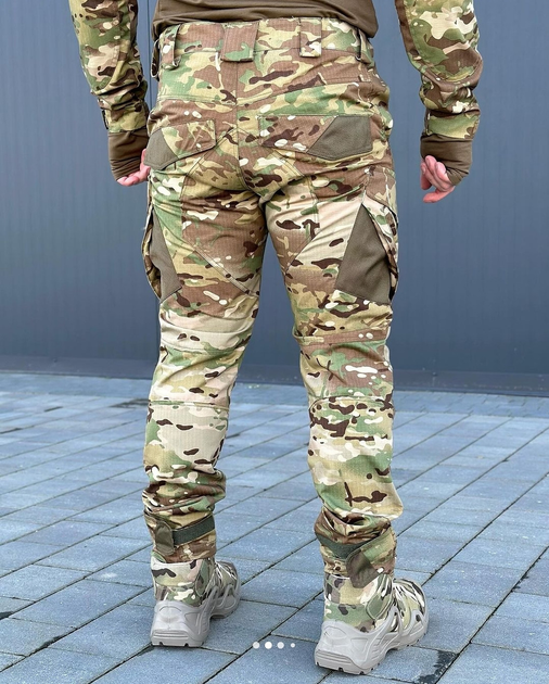 Тактические штаны Кайман Aggressor Мультикам Размер 4XL (22633) - изображение 2