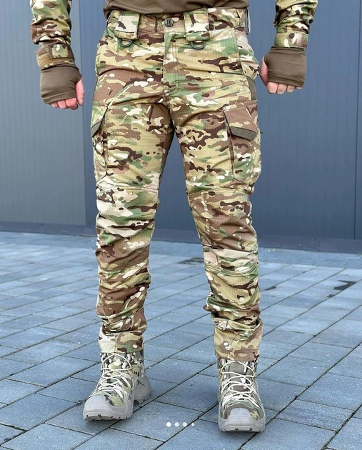 Тактические штаны Кайман Aggressor Мультикам Размер 3XL (22539) - изображение 1