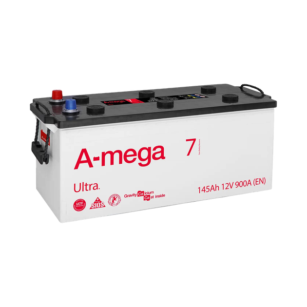 Аккумулятор авто Мегатекс A-mega Ultra 6СТ-145-А3 (лев) ТХП 900 - изображение 1