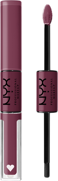 Помада-блиск для губ NYX Professional Makeup Shine Loud 09 Make It Work 2х3.4 мл (800897207274) - зображення 1