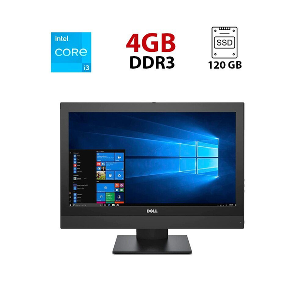 Моноблок Dell Optiplex 5250 AIO / 22" (1920x1080) IPS / Intel Core i3 ...
