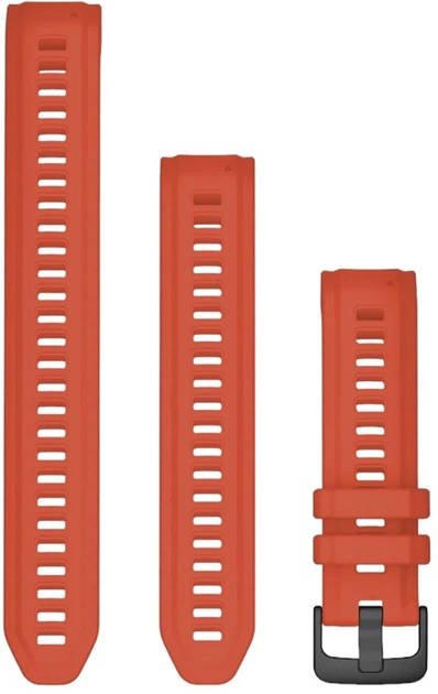 Pasek silikonowy Garmin do Instinct 2S 20 mm Poppy (753759297503) - obraz 1