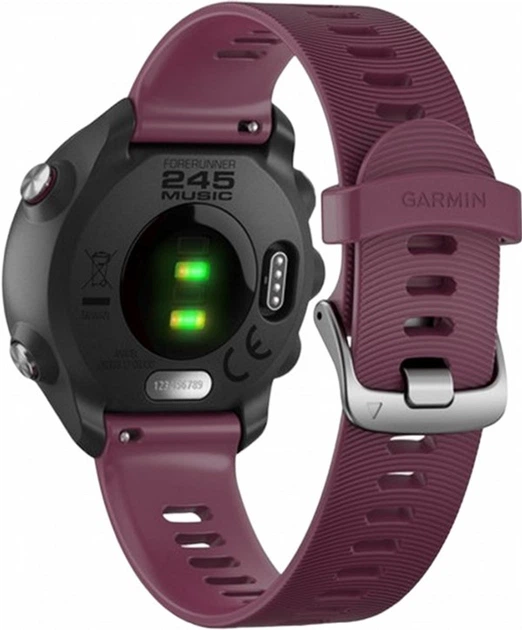 Ремінець силіконовий Garmin для Vivoactive 3 / Vivomove HR / Forerunner 645 / Forerunner 245 Berry (753759227340) - зображення 3