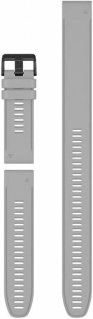 Pasek silikonowy Garmin QuickFit do Fenix 5X / 5X Plus / 6X 26 mm Gray (753759257941) - obraz 2