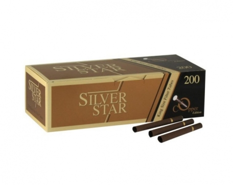 Гільзи для сигарет Silver Star X-Long Carbon & Сopper 24мм 200шт - изображение 7
