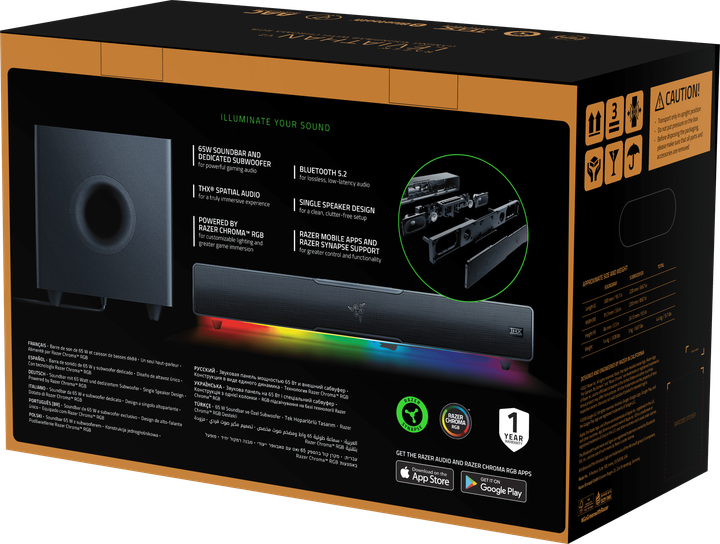 System akustyczny Razer Leviathan V2 (RZ05-03920100-R3G1) - obraz 8