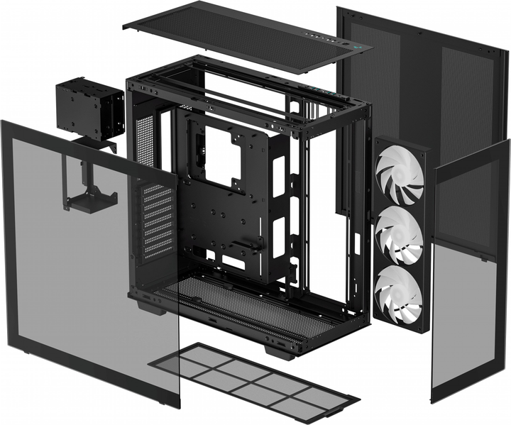 Корпус DeepCool CH780 Black (R-CH780-BKADE41-G-1) - зображення 11