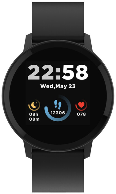 Smartwatch Canyon Lollypop Black (CNS-SW63BB) - obraz 1