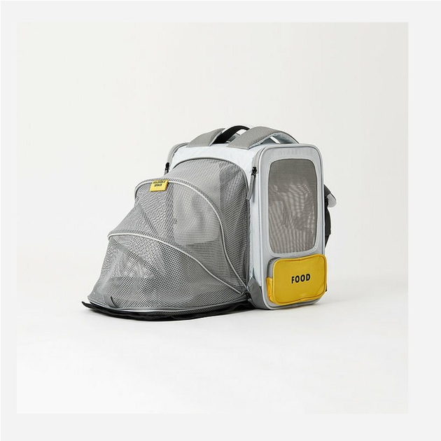 Рюкзак-переноска Petkit Breezy xZone Pet Carrier Grey (P7703 Grey) - зображення 6