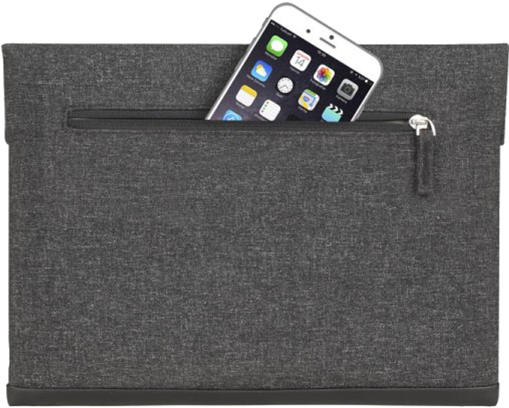 Etui na laptopa RIVACASE 8803 13.3" Black (8803BLACKMELANGE) - obraz 7