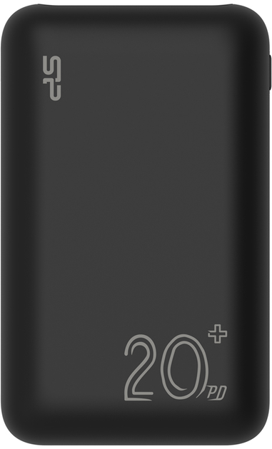 Powerbank Silicon Power QS58 20000 mAh Black (SP20KMAPBKQS580K) - obraz 1