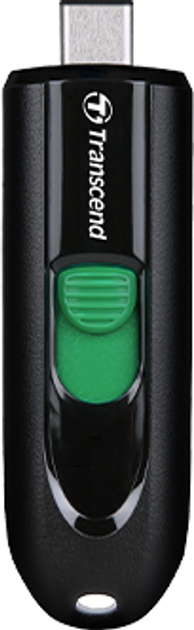 Флеш пам'ять USB Transcend JetFlash 790C 512Gb USB Type-C Black/Green (TS512GJF790C) - зображення 1