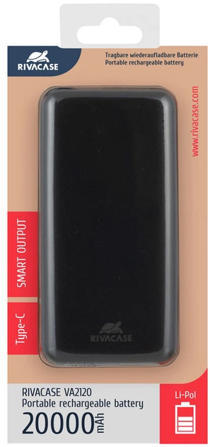 УМБ RIVACASE Rivapower VA2120 20000 mAh Black (4260403576458) - зображення 13