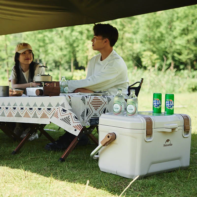 Термобокс Naturehike 45 л CNH22CJ10001 бежевий - зображення 5