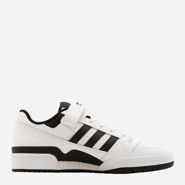 Sneakersy męskie skórzane Adidas Forum Low FY7757 45.5 Białe (4064037254399) - obraz 2