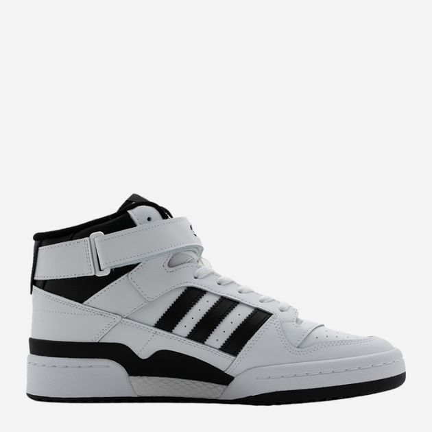 Sneakersy męskie skórzane adidas Forum Mid FY7939 44 Czarne (4064037292612) - obraz 2