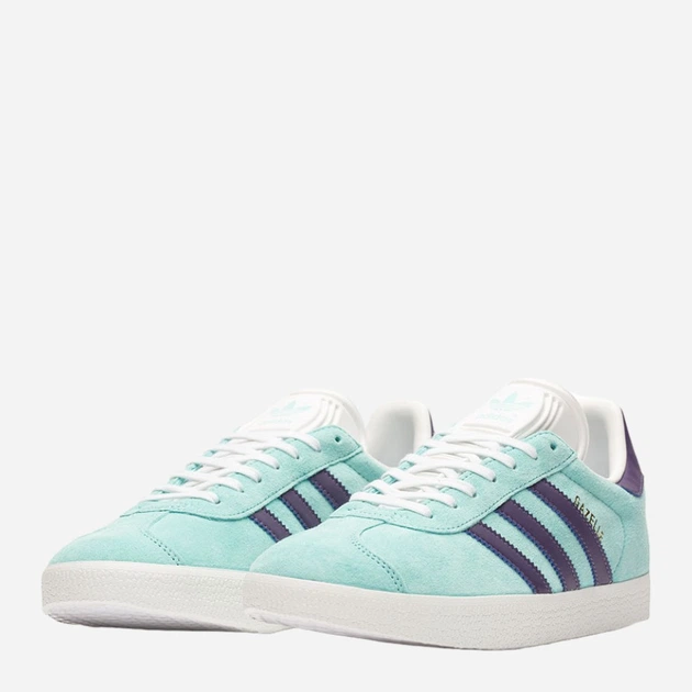 giselley Чоловічі кеди низькі adidas Originals Gazelle IG0668 42.5 Бірюзові