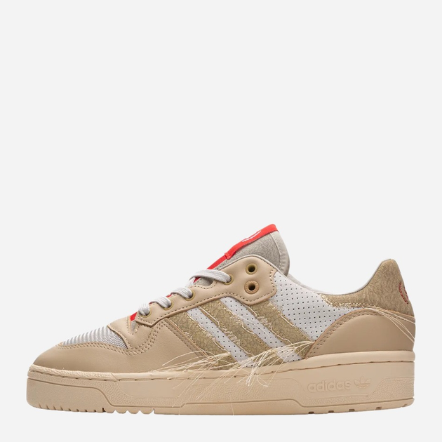 Акція на Чоловічі кеди низькі adidas x Extra Butter Rivalry Low ID8805 44 Бежеві від Rozetka