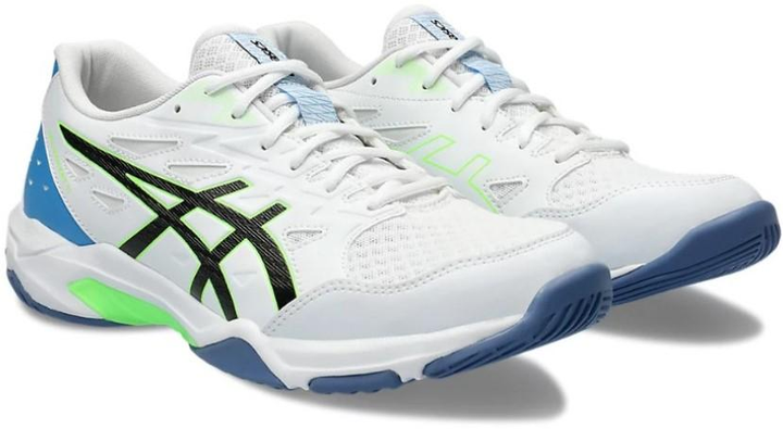 Мужские Кроссовки для сквоша Asics Gel-Rocket 11 Белый Черный 44 ...