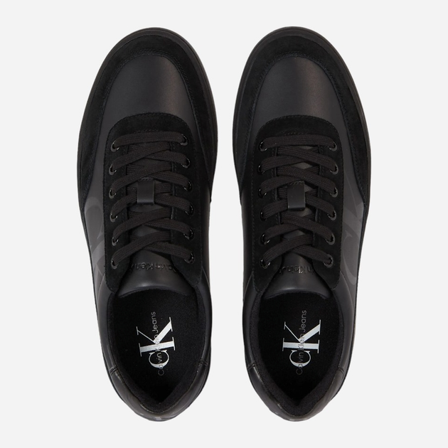 Sneakersy męskie skórzane na platformie do kostki Calvin Klein Jeans YM0YM00713 44 Czarne (8720108602006) - obraz 3