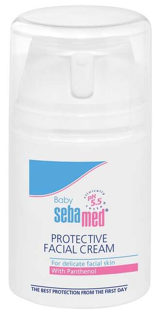 Дитячий крем для обличчя Sebamed Baby захисний 50 мл (4103040166333) - зображення 1