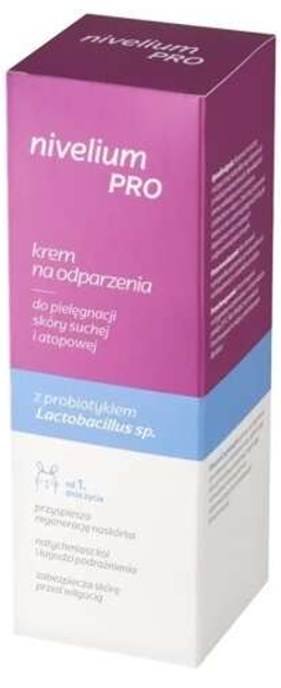 Krem na odparzenia Aflofarm Nivelium Pro Krem For Flare-Ups Dry And Atopic Skin Care 100 g (5902802707536) - obraz 1