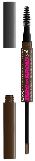 Żel do brwi NYX Professional Makeup Zero To Brow 07 Espresso 2 ml (800897232856) - obraz 1