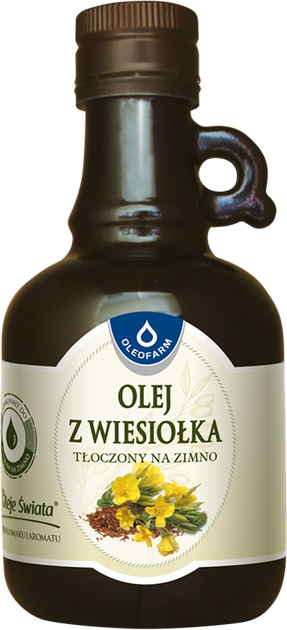 Olej z wiesiołka Oleofarm Tłoczony na zimno 250 ml (5904960012392) - obraz 1