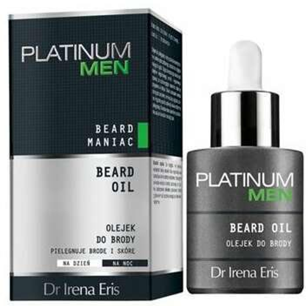 Olejek do brody Dr. Irena Eris Platinum Men Beard Oil 30 ml (5900717192713) - obraz 2