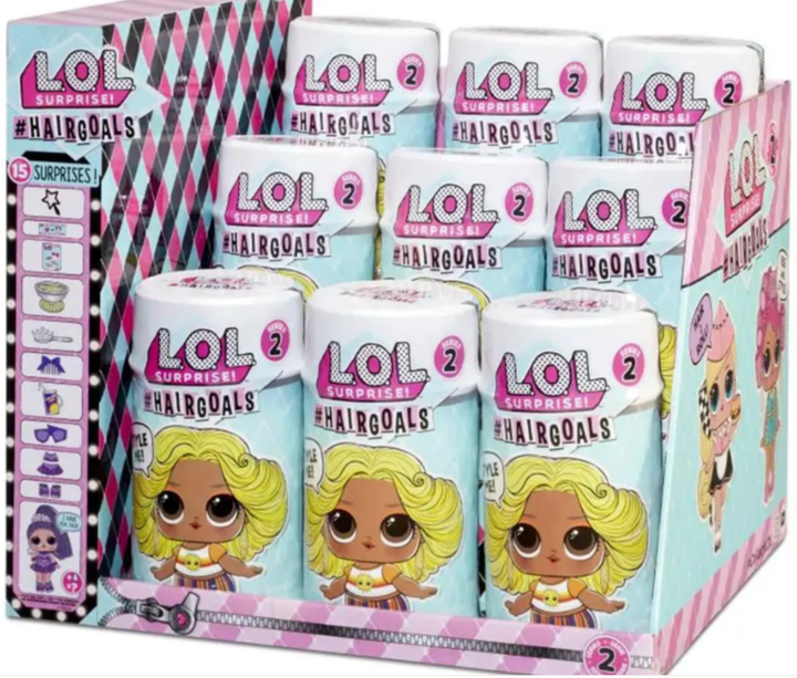 Zestaw do zabawy MGA Entertainment Lalka LOL SURPRISE Hairgoals Series 2 572657EUC (0035051572657) - obraz 2