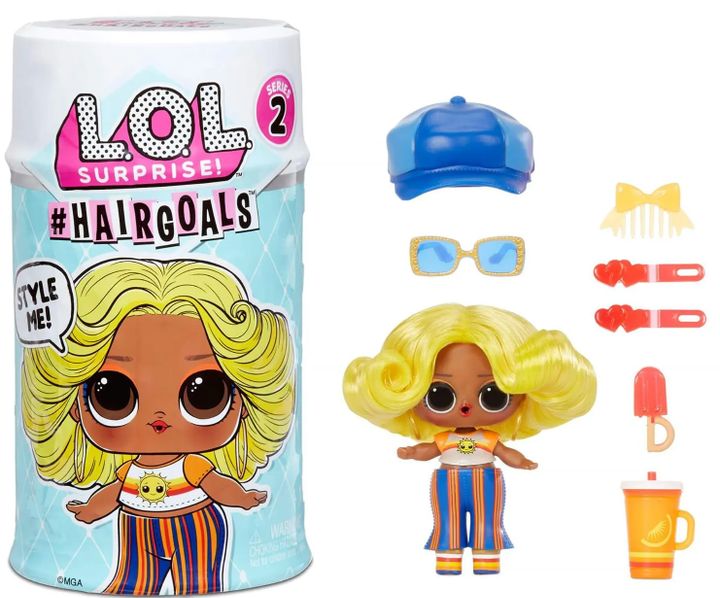 Zestaw do zabawy MGA Entertainment Lalka LOL SURPRISE Hairgoals Series 2 572657EUC (0035051572657) - obraz 1