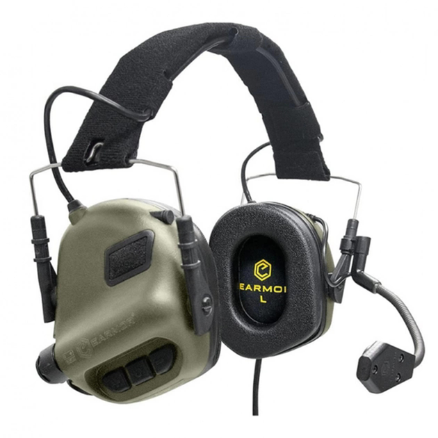 Активні захисні навушники Earmor M32 MOD4 (FG) Olive - зображення 2