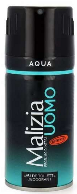 Dezodorant Malizia Uomo Aqua 150 ml (8003510008469) - obraz 1