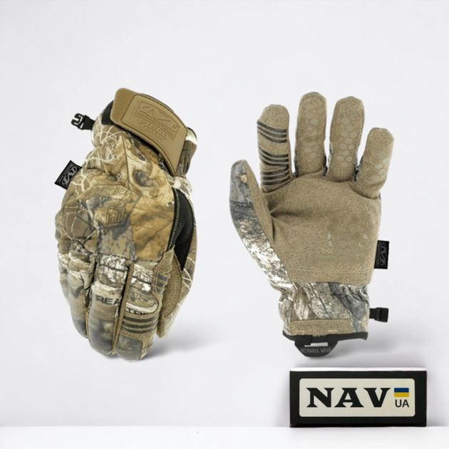 Тактичні зимові рукавиці Mechanix SUB35 Realtree EDGE Winter L - зображення 1