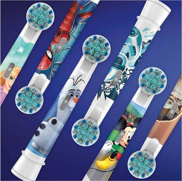 Końcówki do szczoteczki elektrycznej Oral-b Braun Kids Spider-Man, 4 szt. (8006540805237) - obraz 7