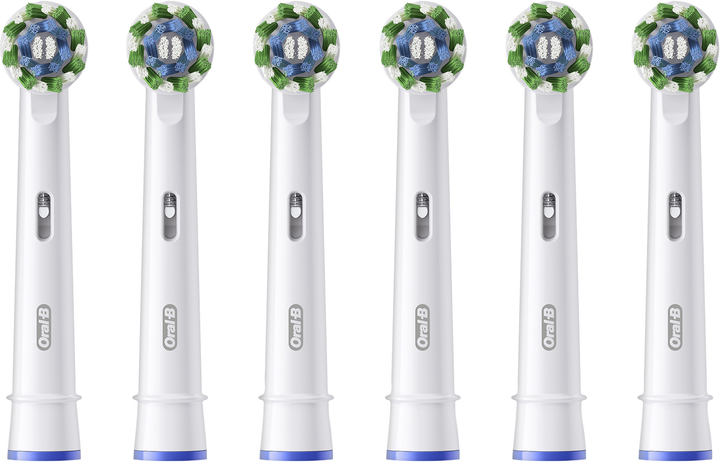 Насадки для електричної зубної щітки Oral-B Pro Cross Action, 6 шт білі (8006540847879) - зображення 3