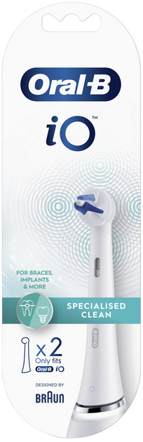 Końcówki do szczoteczki elektrycznej Oral-b Braun iO Specialised Clean, 2 szt. (4210201416913) - obraz 3