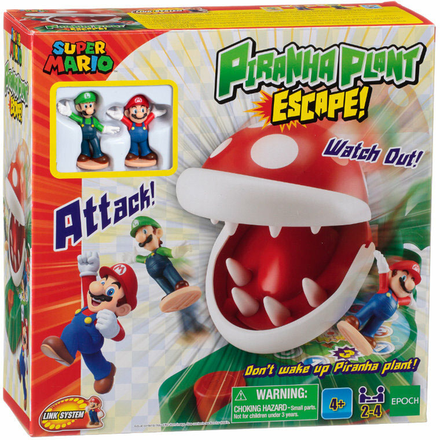 Настільна гра Sylvanian Families Games Super Mario Piranha Plant Escape (5054131073575) - зображення 1