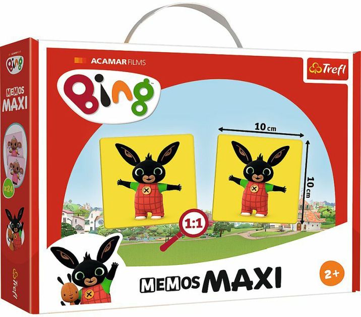 Настільна гра Trefl Bing Memo Maxi (5900511022650) - зображення 1