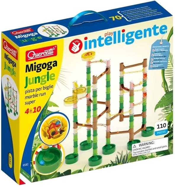 Klocki konstrukcyjne Quercetti Migoga Jungle 110 elementów (8007905065822) - obraz 1