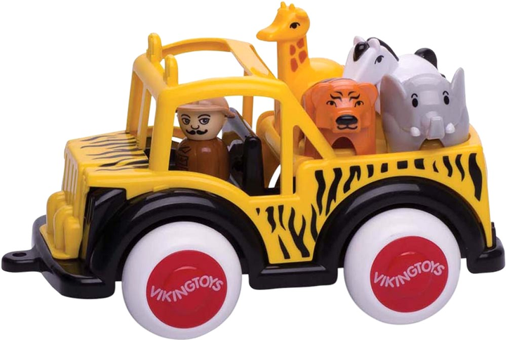 Samochód terenowy Viking Toys Jumbo Safari z figurkami (7317670018697) - obraz 1