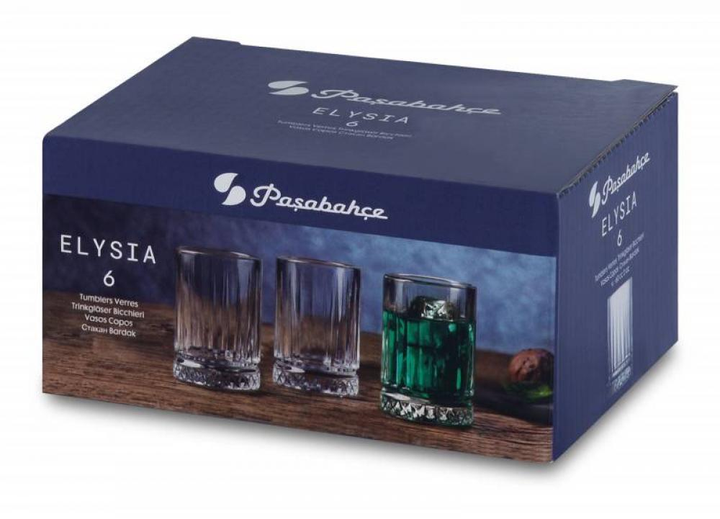 Набір стопок для горілки Pasabahce Elysia 6шт 60мл (520242) - зображення 8