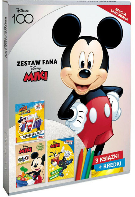 Książka dla dzieci Ameet Zestaw fana Disney Miki (5907762001267) - obraz 1