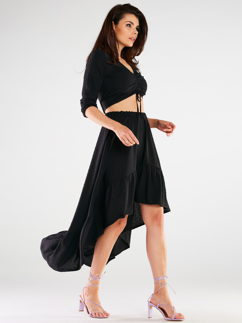 Топ жіночий Awama A423 L Чорна (5902360558175) - зображення 5