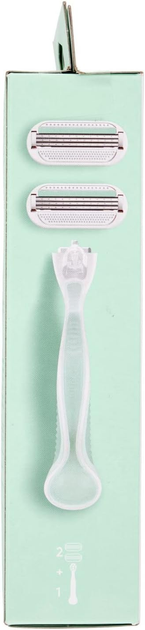 Maszynka do golenia dla kobiet Gillette Venus Smooth Sensitive z 2 wymiennymi wkładami (8001090585820) - obraz 2