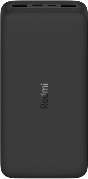Powerbank Xiaomi Redmi PowerBank 20000 mAh Fast Charge 18W PB200LZM Black (VXN4304GL) (26922/20359717) Outlet - obraz 1